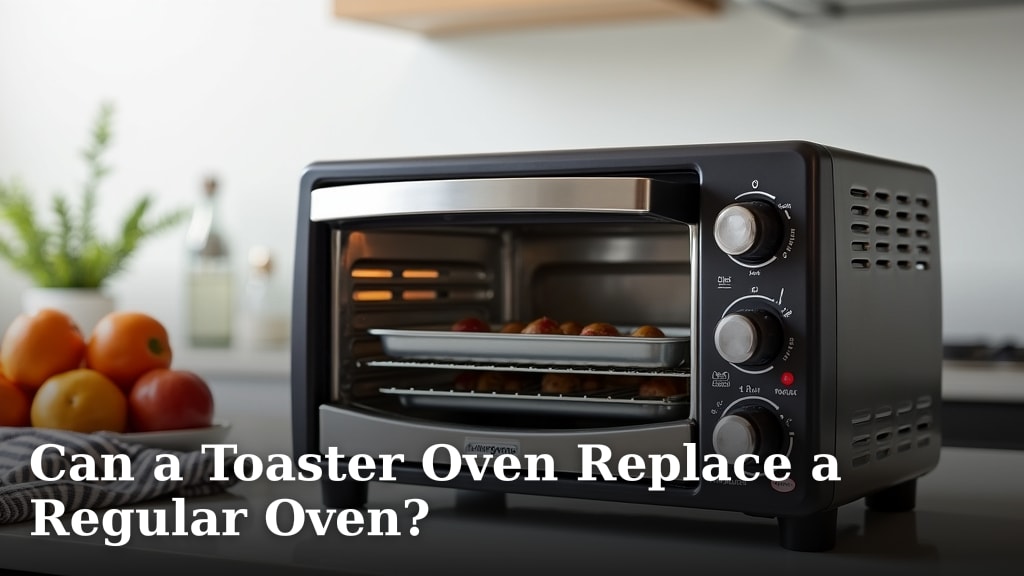 Can a Toaster Oven Replace a Regular Oven?