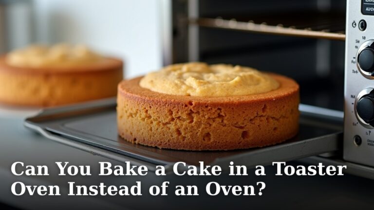 Can You Bake a Cake in a Toaster Oven Instead of an Oven?
