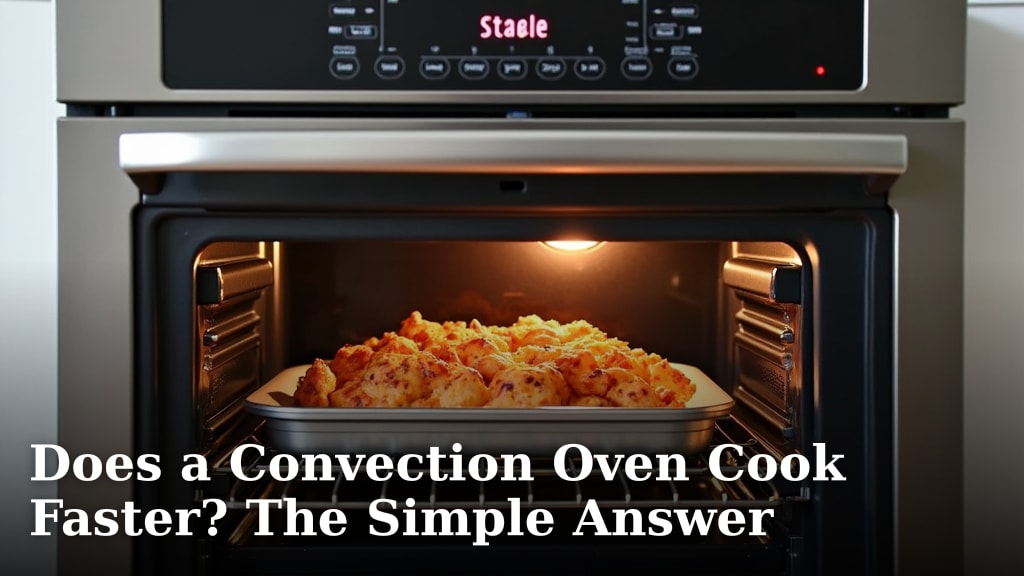 Does a Convection Oven Cook Faster? The Simple Answer