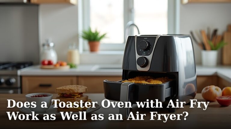 Does a Toaster Oven with Air Fry Work as Well as an Air Fryer?