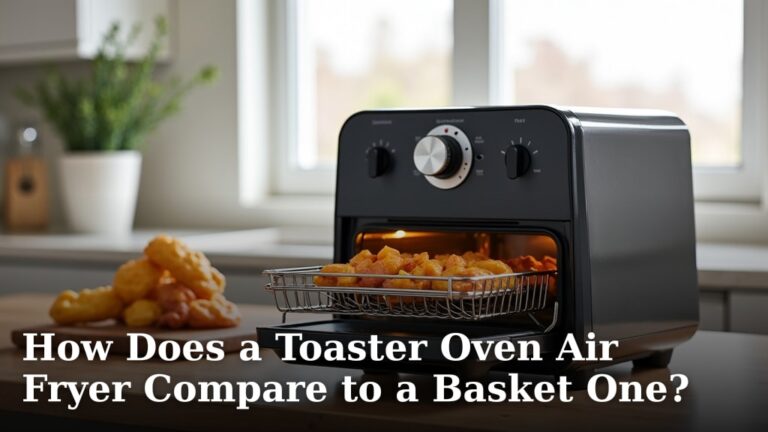 How Does a Toaster Oven Air Fryer Compare to a Basket One?