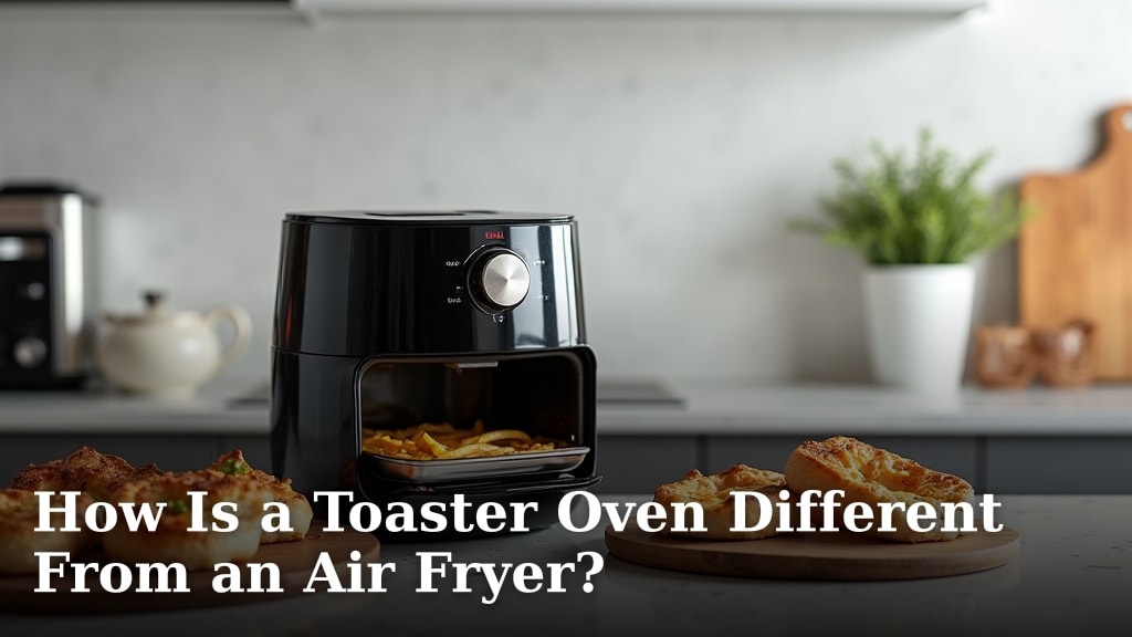How Is a Toaster Oven Different From an Air Fryer?