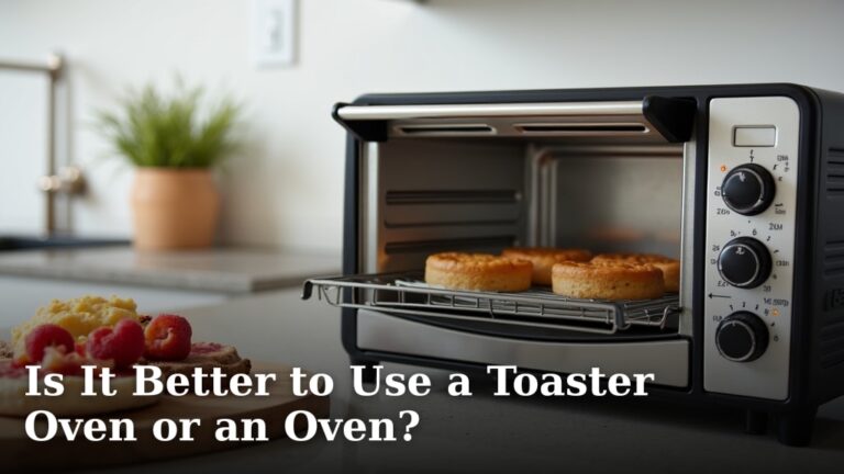Is It Better to Use a Toaster Oven or an Oven?