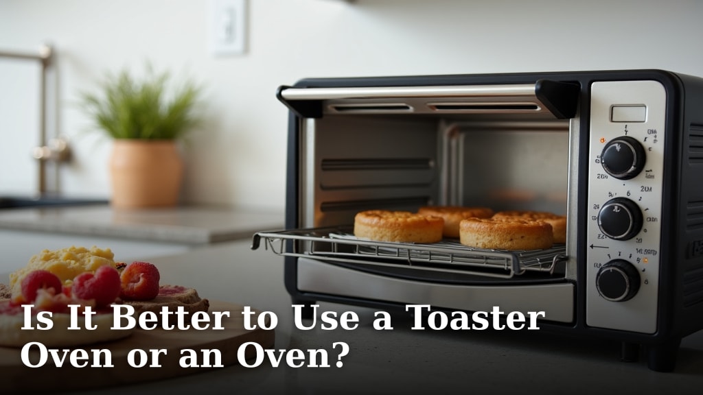 Is It Better to Use a Toaster Oven or an Oven?