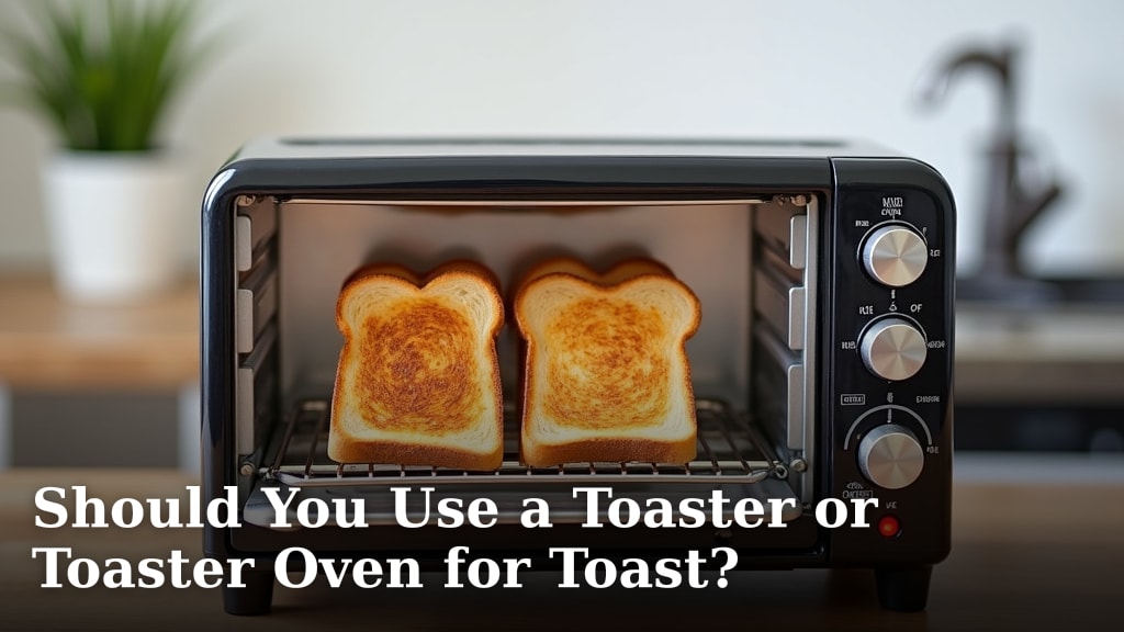 Should You Use a Toaster or Toaster Oven for Toast?