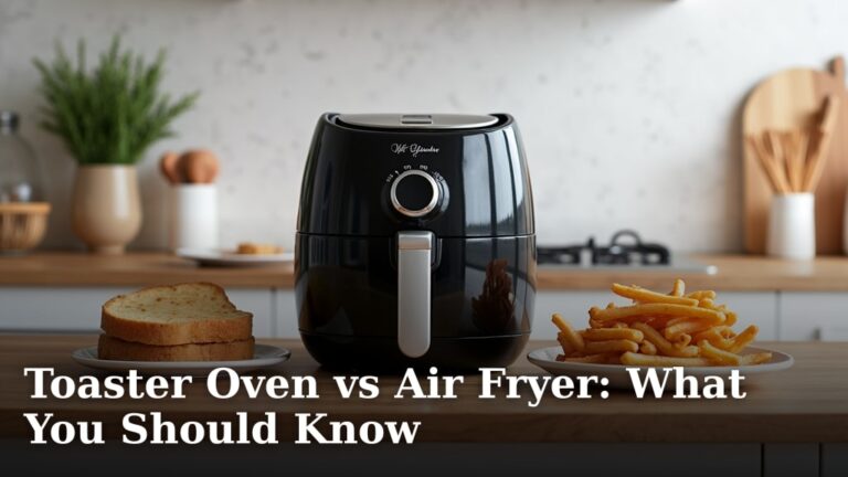 Toaster Oven vs Air Fryer: What You Should Know