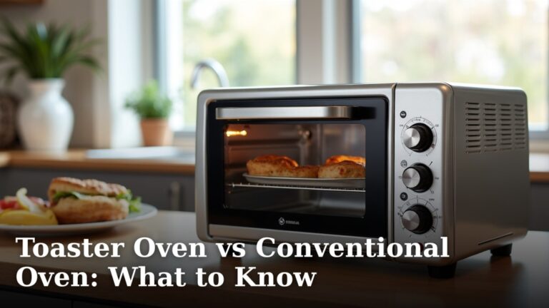 Toaster Oven vs Conventional Oven: What to Know