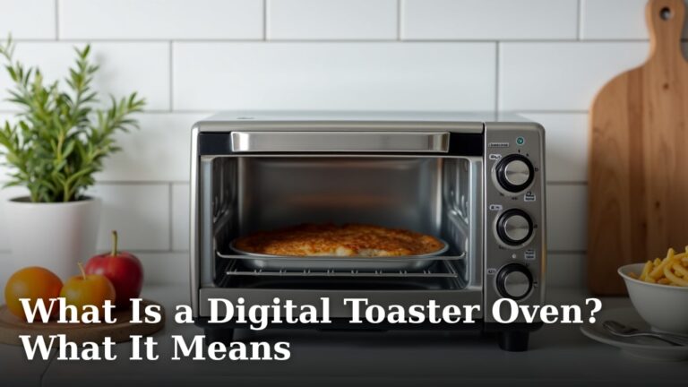 What Is a Digital Toaster Oven? What It Means