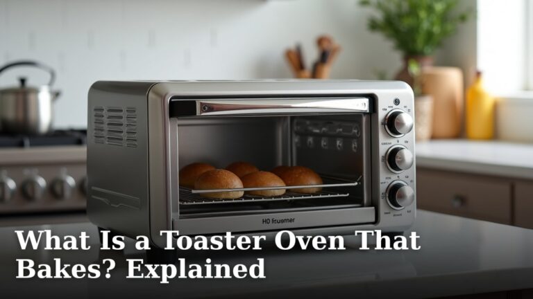 What Is a Toaster Oven That Bakes? Explained